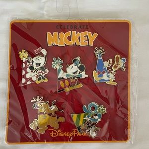 Celebrate Mickey Pin set- 90th Birthday